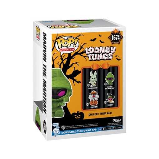 Looney Tunes POP! Television Vinyl Figura Halloween Marvin(Mummy) 9 cm