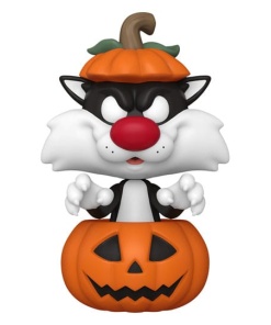 Looney Tunes POP! Television Vinyl Figura Halloween Sylvester w/Pumpkin 9 cm