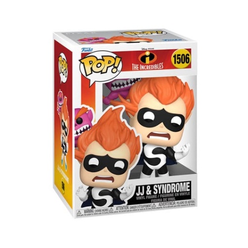 Los Increíbles 20th Anniversary Figura POP! Vinyl JJ & Syndrome 9 cm