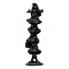 Los Pitufos Estatua a Smurfs Column Black Edition 50 cm