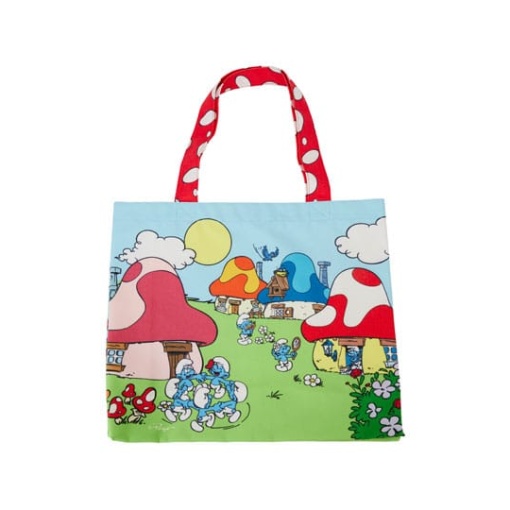 Los Pitufos by Loungefly Bolsa Canvas Village Life