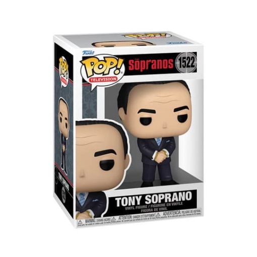 Los Soprano POP! TV Vinyl Figura Tony 9 cm