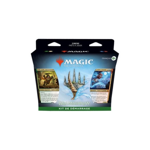 Magic the Gathering Bloomburrow Caja de Kits de inicio de 2024 (12) francés