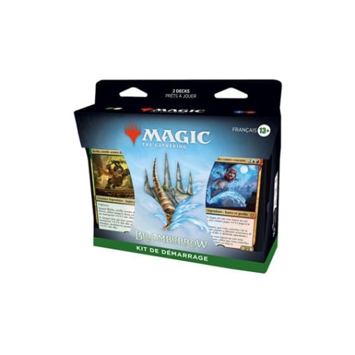 Magic the Gathering Bloomburrow Caja de Kits de inicio de 2024 (12) francés