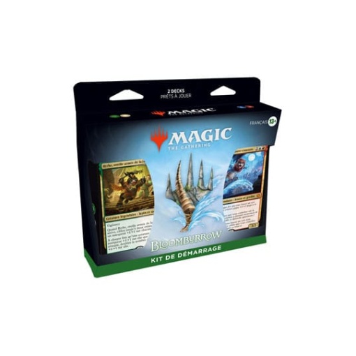 Magic the Gathering Bloomburrow Caja de Kits de inicio de 2024 (12) francés