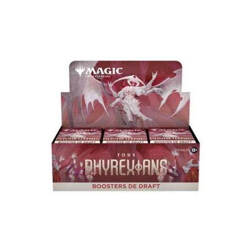 Magic the Gathering Tous Phyrexians Caja de Sobres de Draft (36) francés