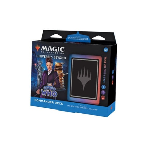 Magic the Gathering Universes Beyond: Doctor Who Mazos de Commander Caja (4) inglés