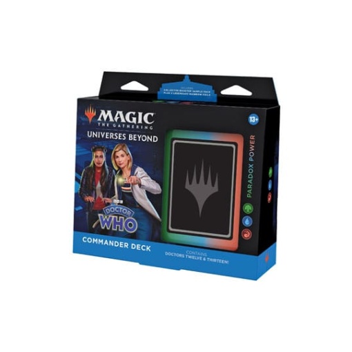 Magic the Gathering Universes Beyond: Doctor Who Mazos de Commander Caja (4) inglés