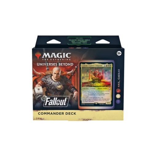 Magic the Gathering Universes Beyond: Fallout Mazos de Commander Caja (4) inglés