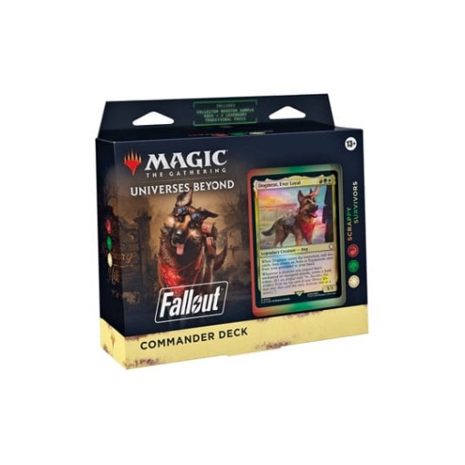 Magic the Gathering Universes Beyond: Fallout Mazos de Commander Caja (4) inglés