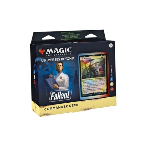 Magic the Gathering Universes Beyond: Fallout Mazos de Commander Caja (4) inglés