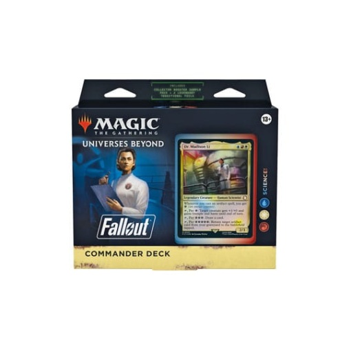 Magic the Gathering Universes Beyond: Fallout Mazos de Commander Caja (4) inglés