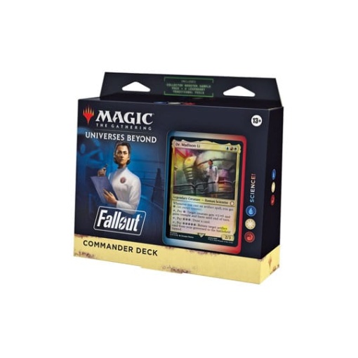 Magic the Gathering Universes Beyond: Fallout Mazos de Commander Caja (4) inglés