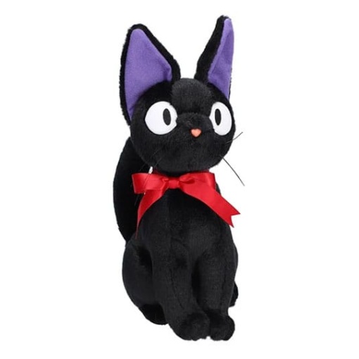 Majo no Takkyubin Figura de peluche Jiji Sitting M 32 cm