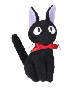 Majo no Takkyubin Figura de peluche Jiji Trinket S 15 cm