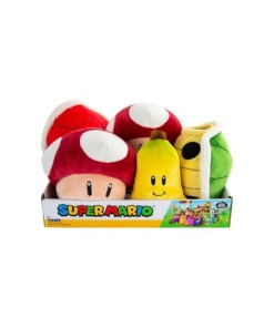 Mario Kart Peluche Mocchi-Mocchi Set 1 15 cm Surtido (5)