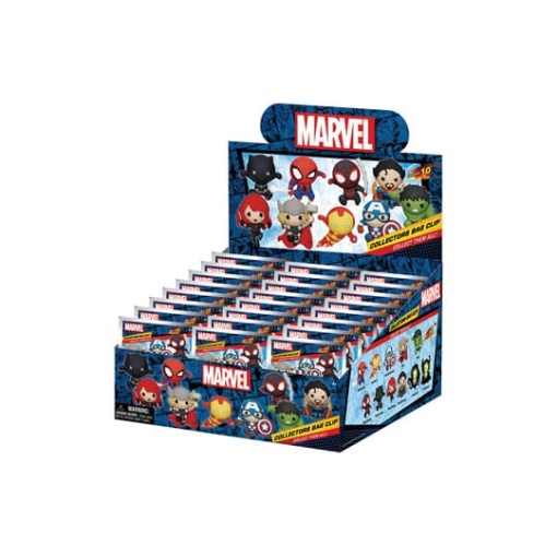 Marvel Colgantes PVC 3D Classics Expositor (24)