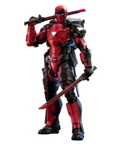 Marvel Comic Masterpiece Figura 1/6 Armorized Deadpool 33 cm - Embalaje muy dañado