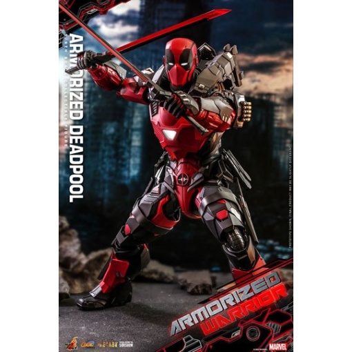 Marvel Comic Masterpiece Figura 1/6 Armorized Deadpool 33 cm - Embalaje muy dañado