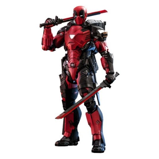 Marvel Comic Masterpiece Figura 1/6 Armorized Deadpool 33 cm - Embalaje muy dañado