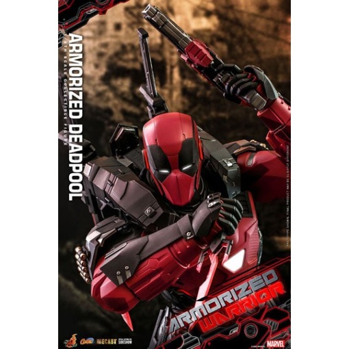 Marvel Comic Masterpiece Figura 1/6 Armorized Deadpool 33 cm - Embalaje muy dañado