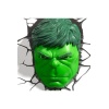 Marvel Comics Lámpara 3D LED Hulk Face 3D