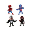 Marvel Comics Pack de 4 Figuras Nano Metalfigs Diecast Wave 1 4 cm