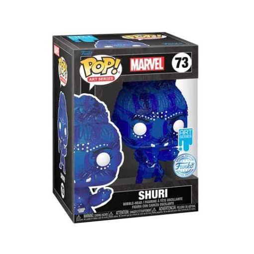 Marvel Figura POP! Artist Series Vinyl Shuri 9 cm