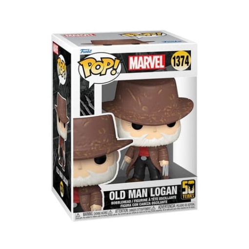 Marvel Figura POP! Marvel Vinyl Wolverine 50th - Ultimate Old Man Logan 9 cm