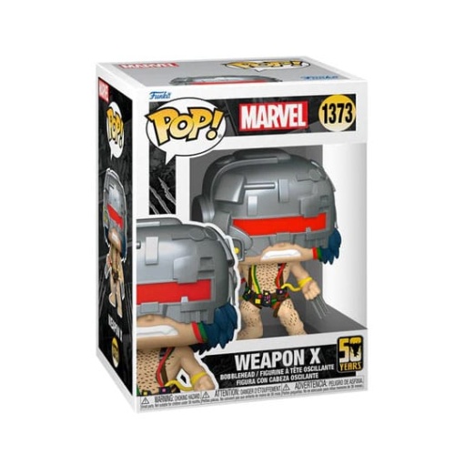 Marvel Figura POP! Marvel Vinyl Wolverine 50th - Ultimate Weapon X 9 cm