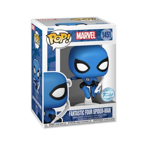 Marvel Figura Pop! Fantastic Four Vinyl Spider-Man Blue Suit Special Edition 10 cm