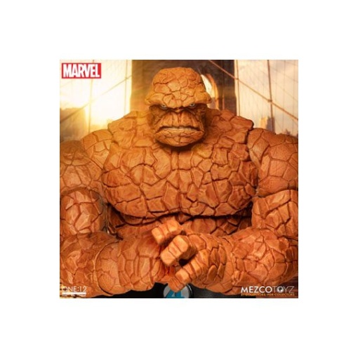 Marvel Figuras 1/12 Fantastic Four Deluxe Steel Box Set 16 cm