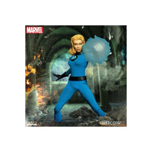 Marvel Figuras 1/12 Fantastic Four Deluxe Steel Box Set 16 cm