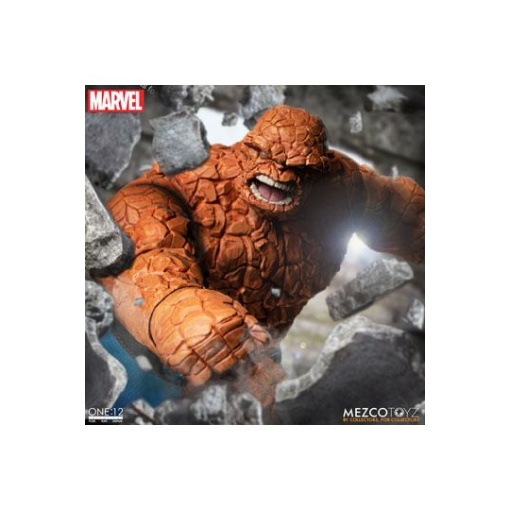 Marvel Figuras 1/12 Fantastic Four Deluxe Steel Box Set 16 cm