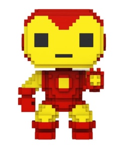 Marvel POP! 8-Bit Vinyl Figura Iron Man 9 cm