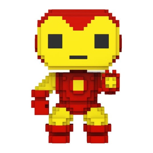 Marvel POP! 8-Bit Vinyl Figura Iron Man 9 cm