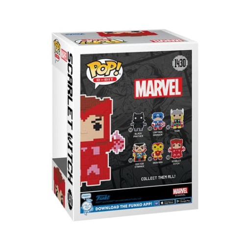 Marvel POP! 8-Bit Vinyl Figura Scarlett Witch 9 cm