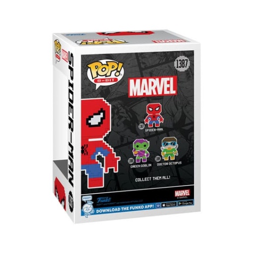 Marvel POP! 8-Bit Vinyl Figura Spider-Man 9 cm