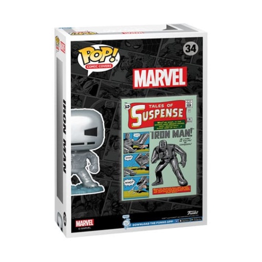 Marvel POP! Comic Cover Vinyl Figura Tales of Suspense #39 9 cm - Embalaje dañado