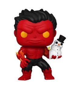 Marvel POP! Vinyl Figura Holiday Red Hulk 9 cm