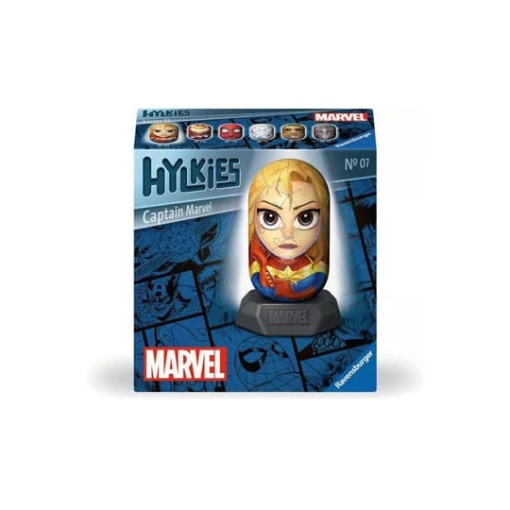 Marvel Puzzle 3D Captain Marvel Hylkies (54 piezas)