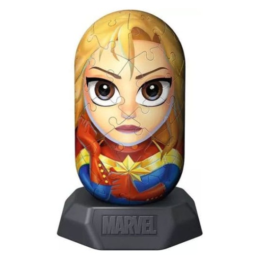 Marvel Puzzle 3D Captain Marvel Hylkies (54 piezas)