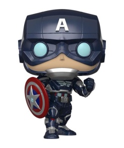 Marvel's Avengers (2020 video game) POP! Marvel Vinyl Figura Captain America 9 cm