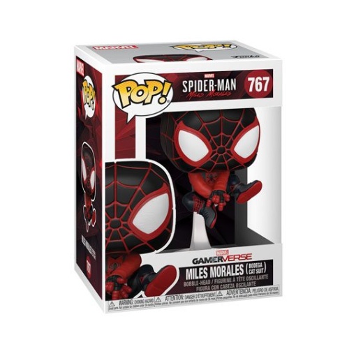 Marvel's Spider-Man POP! Games Vinyl Figura Miles Morales Bodega Suit 9 cm