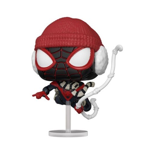 Marvel's Spider-Man POP! Games Vinyl Figura Miles Morales Winter Suit 9 cm