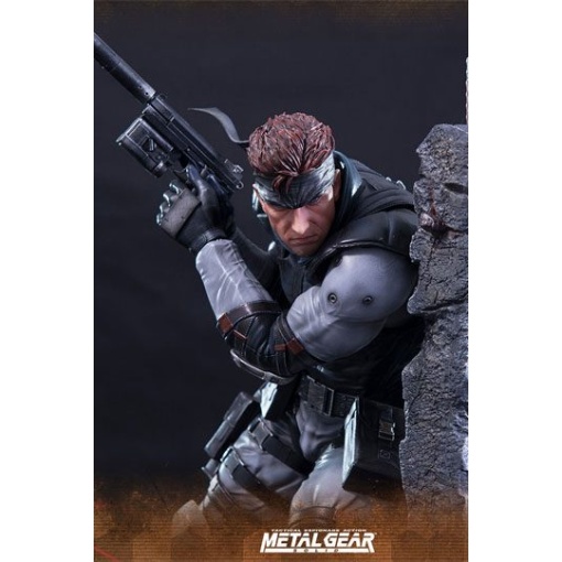 Metal Gear Solid Estatua Solid Snake 44 cm