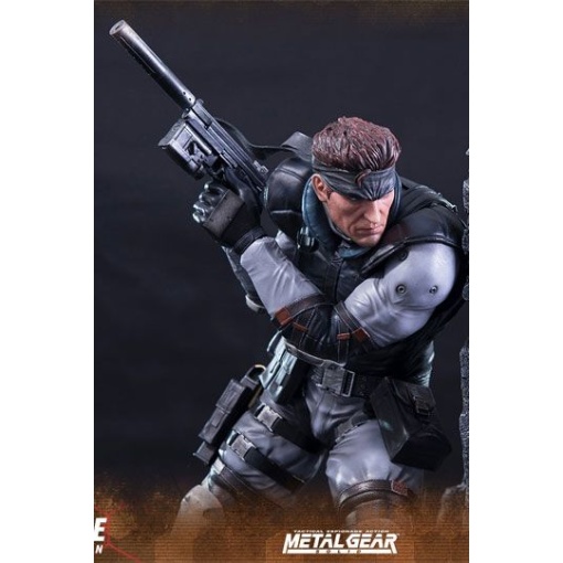 Metal Gear Solid Estatua Solid Snake 44 cm