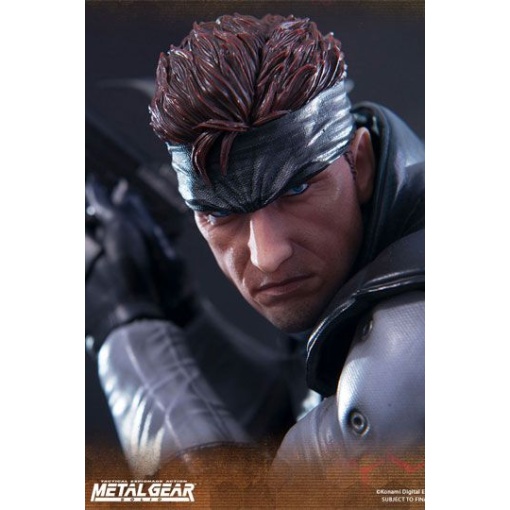 Metal Gear Solid Estatua Solid Snake 44 cm