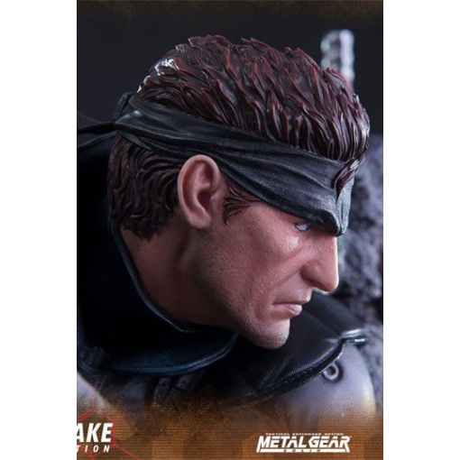 Metal Gear Solid Estatua Solid Snake 44 cm