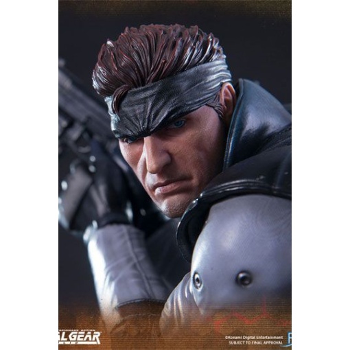 Metal Gear Solid Estatua Solid Snake 44 cm